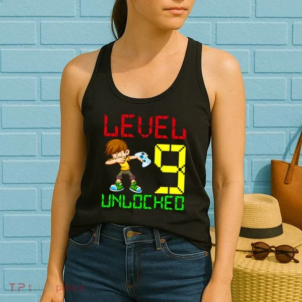 Level Up Age 9 Unlocked Women's Tank Top
