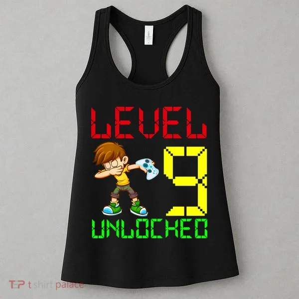Level Up Age 9 Unlocked Women's Tank Top