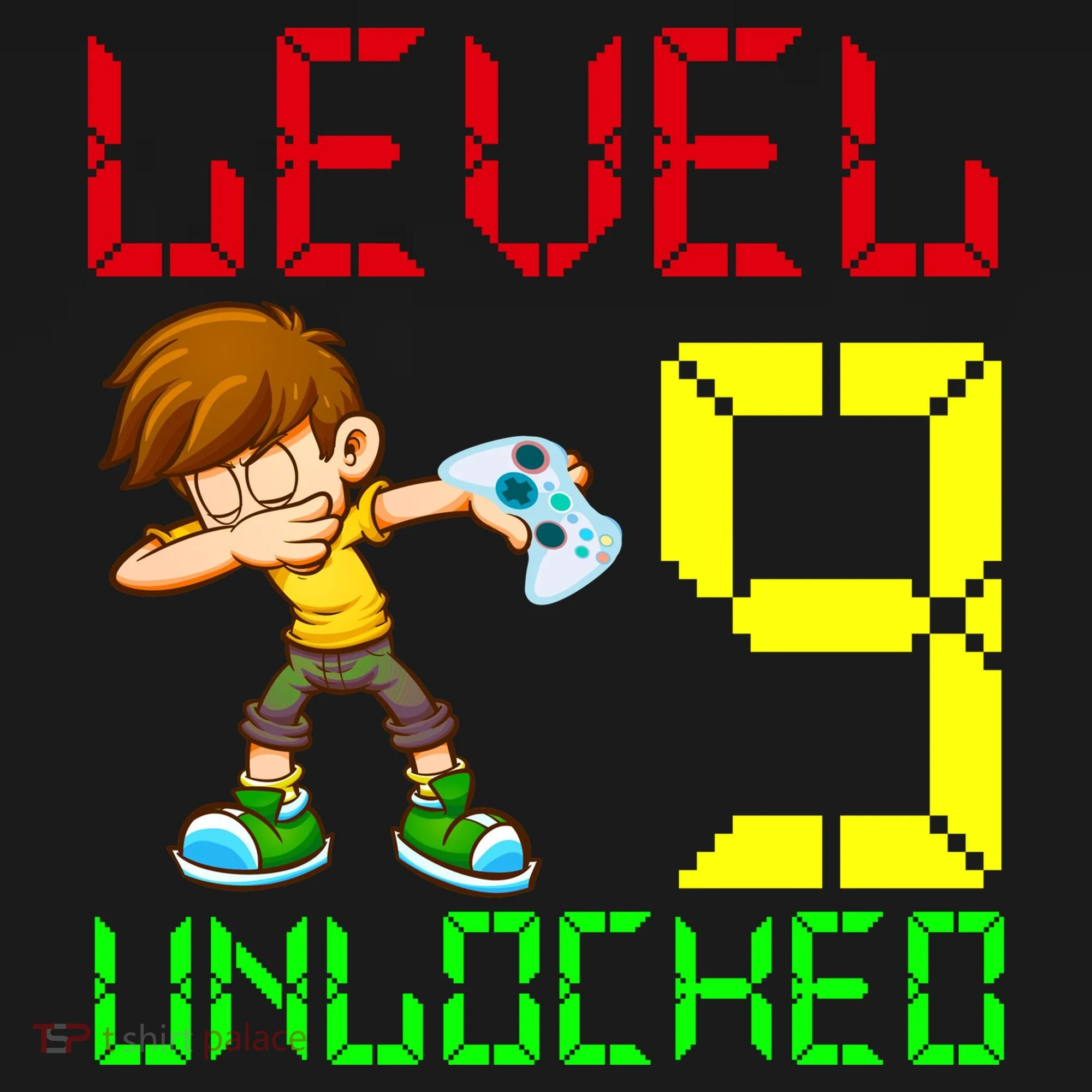 Level Up Age 9 Unlocked Baby Bodysuit