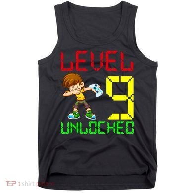 Level Up Age 9 Unlocked Tank Top