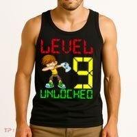 Level Up Age 9 Unlocked Tank Top thumb 3