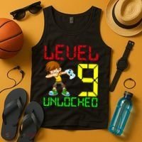 Level Up Age 9 Unlocked Tank Top thumb 4
