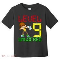 Level Up Age 9 Unlocked Toddler T-Shirt thumb 0