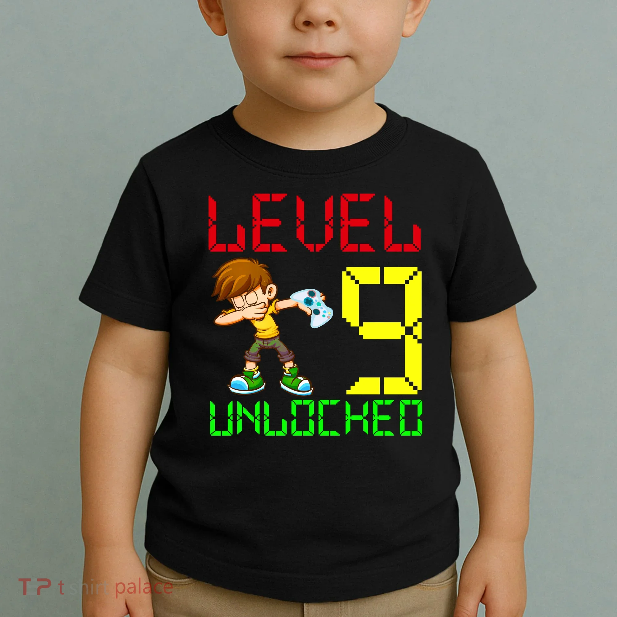 Level Up Age 9 Unlocked Toddler T-Shirt