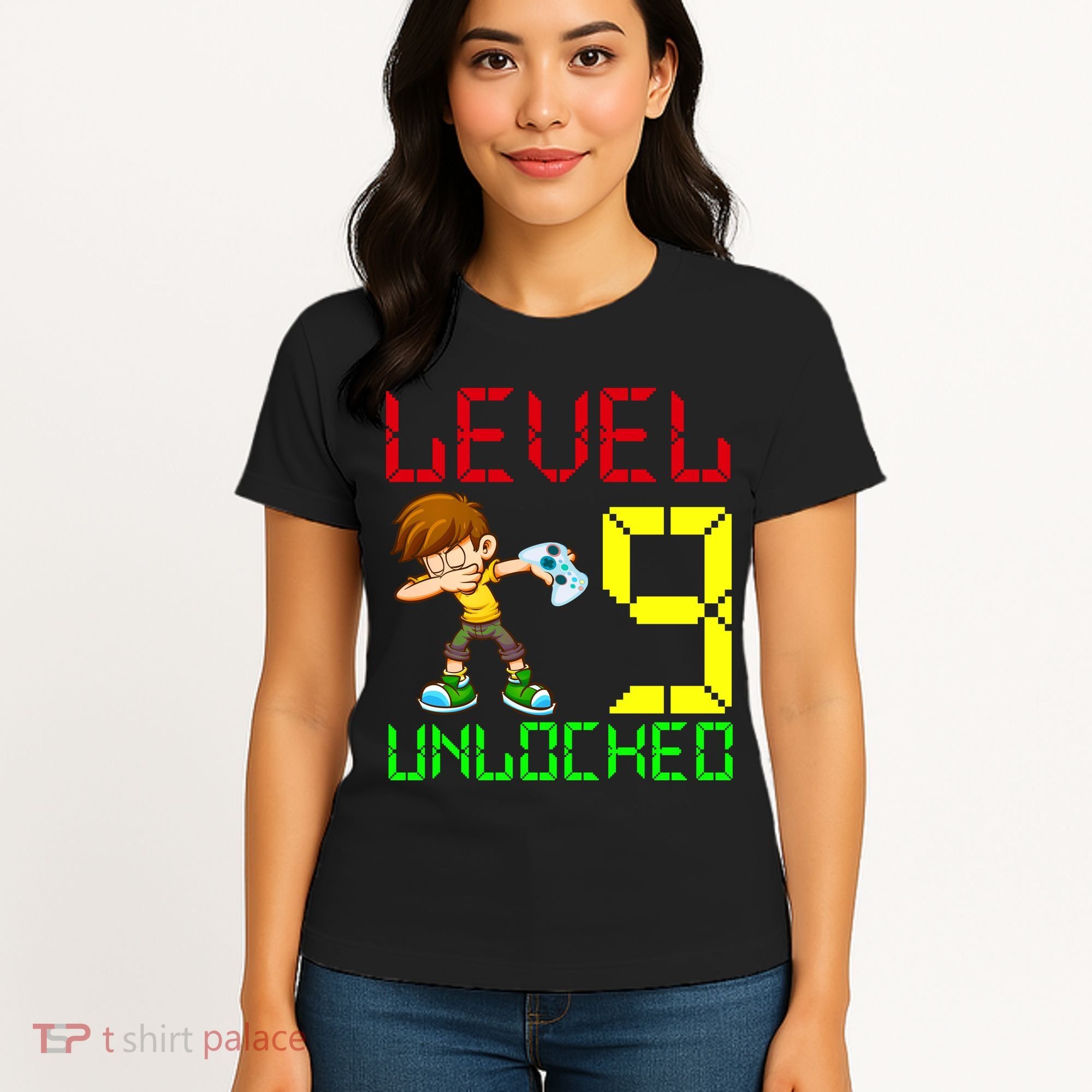 Level Up Age 9 Unlocked Women's T-Shirt