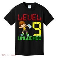 Level Up Age 9 Unlocked Kids T-Shirt thumb 0