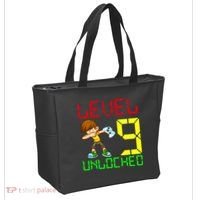 Level Up Age 9 Unlocked Tote Bag thumb 2