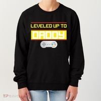 Leveled Up To Daddy Gamer Women's Sweatshirt thumb 0