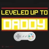 Leveled Up To Daddy Gamer Doggie Tank thumb 4