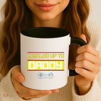 Leveled Up To Daddy Gamer Coffee Mug thumb 3