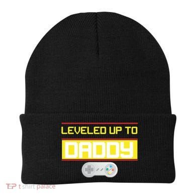 Leveled Up To Daddy Gamer Beanie