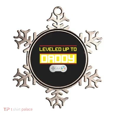 Leveled Up To Daddy Gamer Ornament