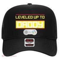 Leveled Up To Daddy Gamer Hat thumb 0