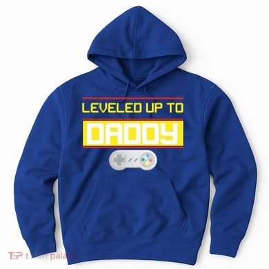Leveled Up To Daddy Gamer Hoodie