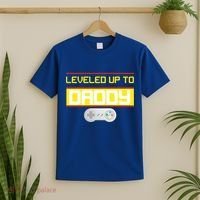 Leveled Up To Daddy Gamer T-Shirt thumb 2