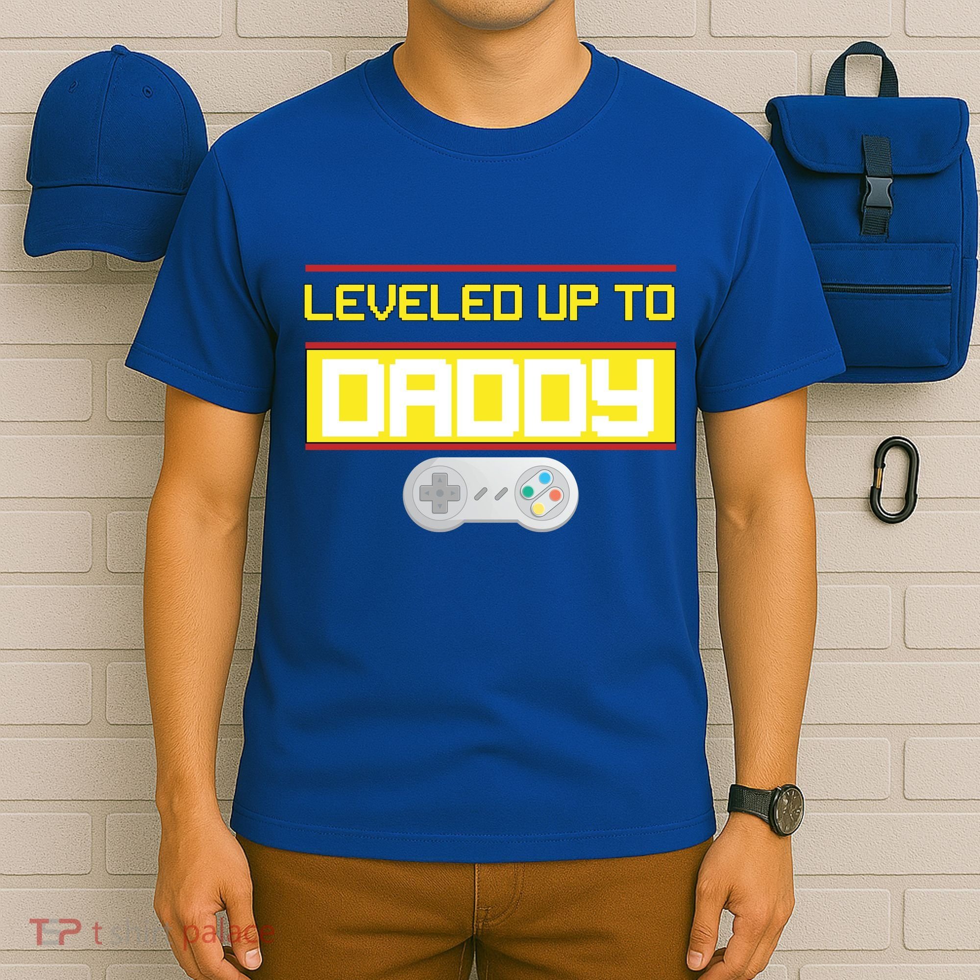 Leveled Up To Daddy Gamer T-Shirt