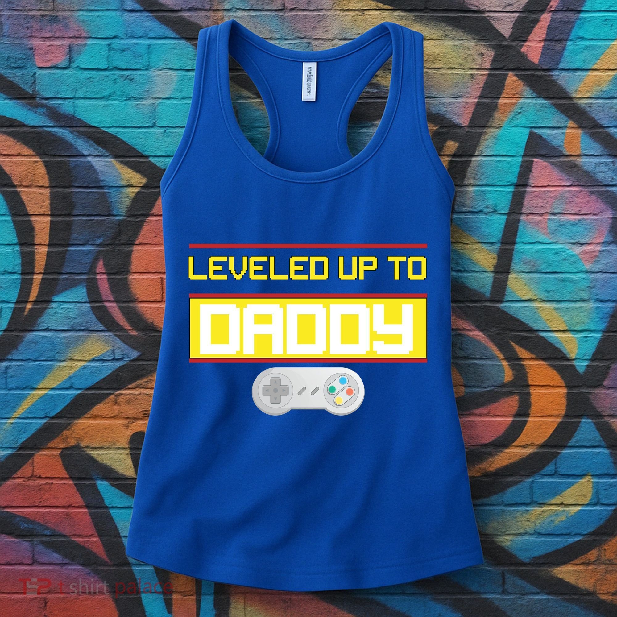 Leveled Up To Daddy Gamer Women's Tank Top