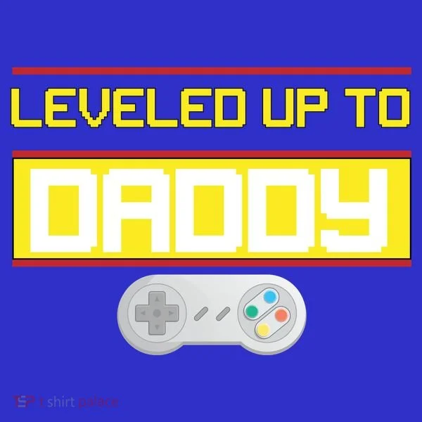 Leveled Up To Daddy Gamer Toddler Hoodie