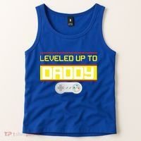 Leveled Up To Daddy Gamer Tank Top thumb 2