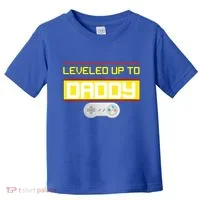 Leveled Up To Daddy Gamer Toddler T-Shirt thumb 0