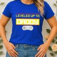 Leveled Up To Daddy Gamer Women's T-Shirt thumb 2