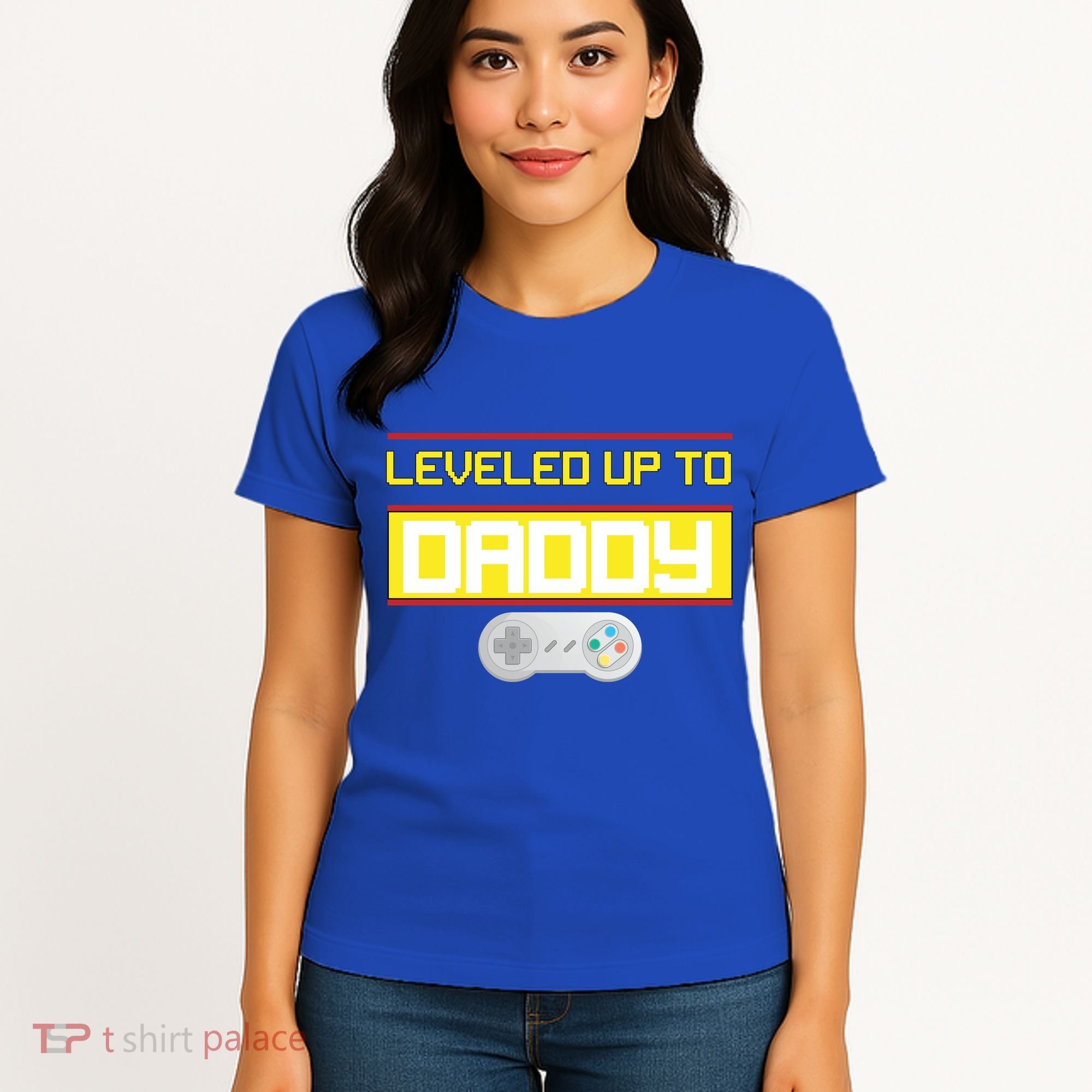 Leveled Up To Daddy Gamer Women's T-Shirt