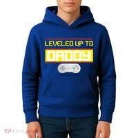 Leveled Up To Daddy Gamer Kids Hoodie thumb 4