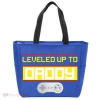 Leveled Up To Daddy Gamer Tote Bag thumb 0