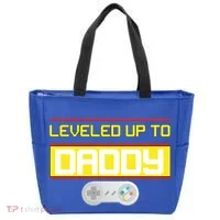 Leveled Up To Daddy Gamer Tote Bag thumb 0