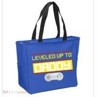 Leveled Up To Daddy Gamer Tote Bag thumb 2