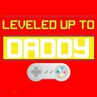 Leveled Up To Daddy Gamer Santa Hat thumb 1