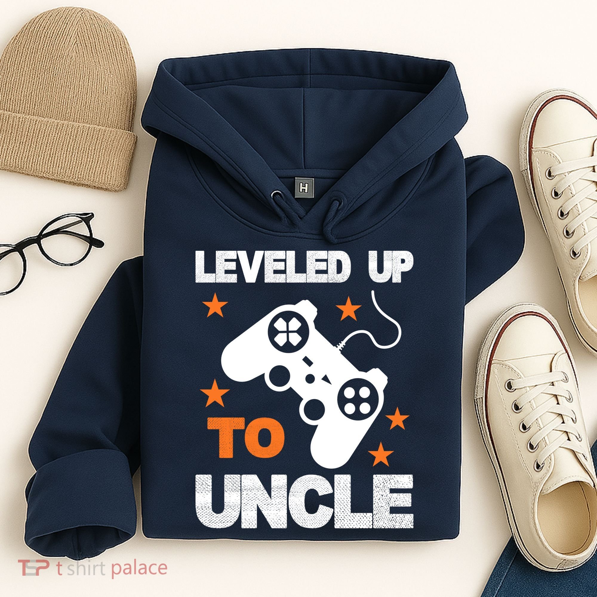Leveled Up To Uncle Hoodie