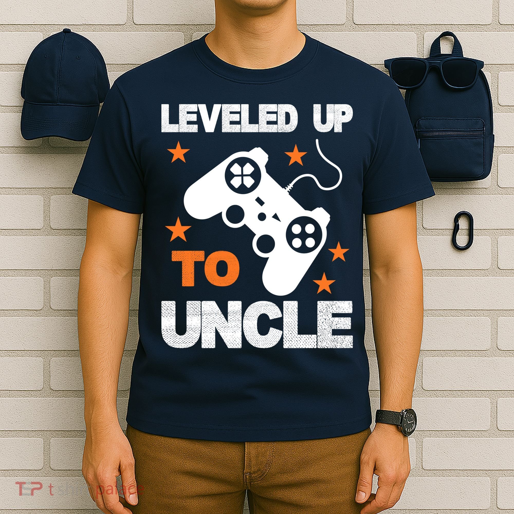 Leveled Up To Uncle T-Shirt