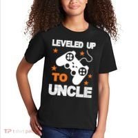 Leveled Up To Uncle Kids T-Shirt thumb 2