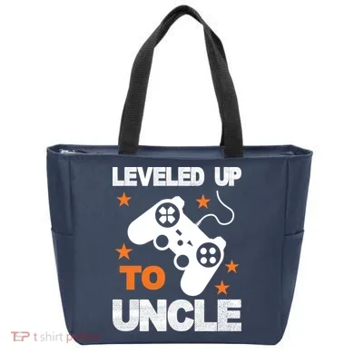 Leveled Up To Uncle Tote Bag