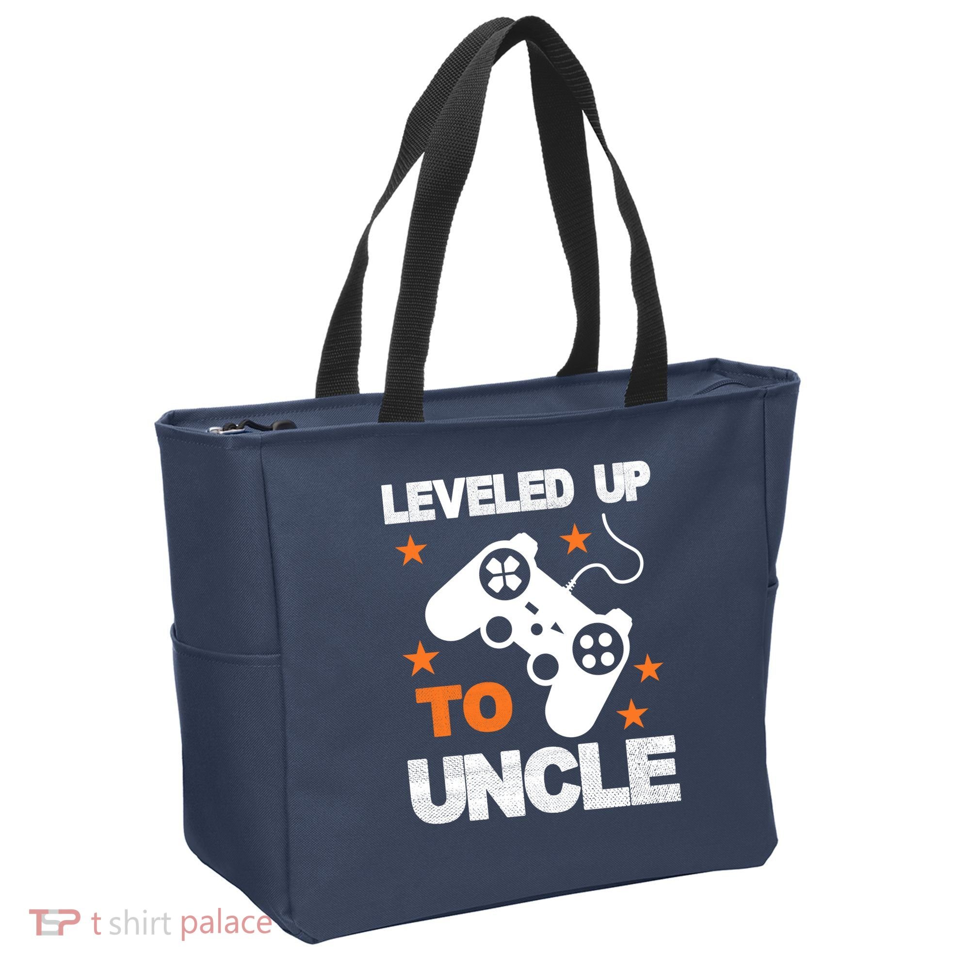 Leveled Up To Uncle Tote Bag
