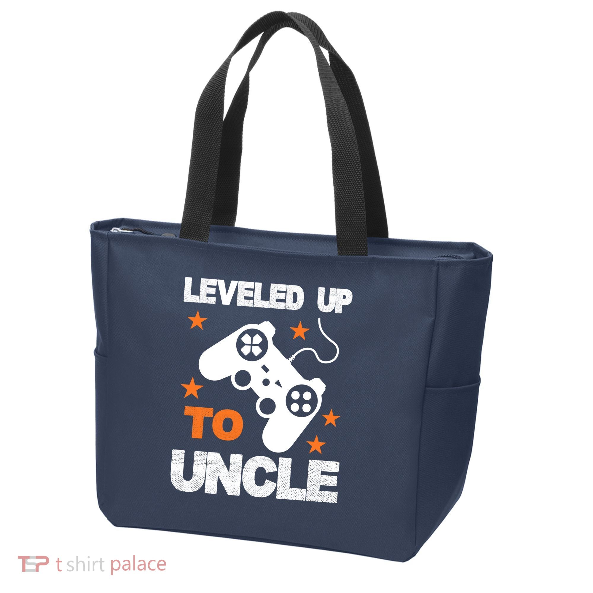 Leveled Up To Uncle Tote Bag