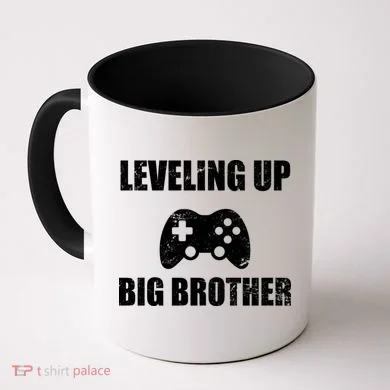 Leveling Up Big Brother Coffee Mug