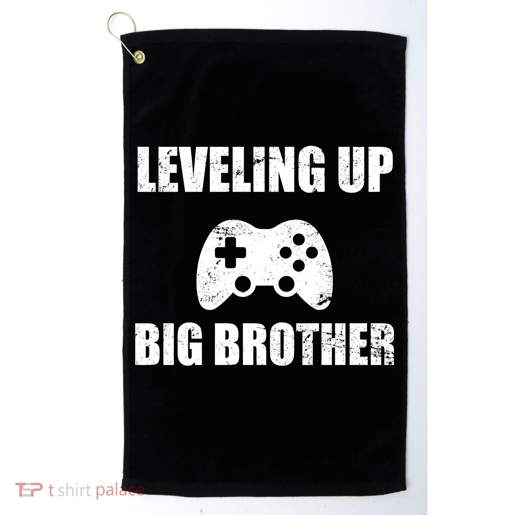 Leveling Up Big Brother Golf Towel