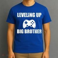 Leveling Up Big Brother T-Shirt thumb 3