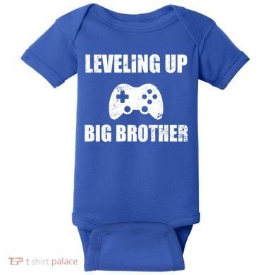 Leveling Up Big Brother Baby Bodysuit