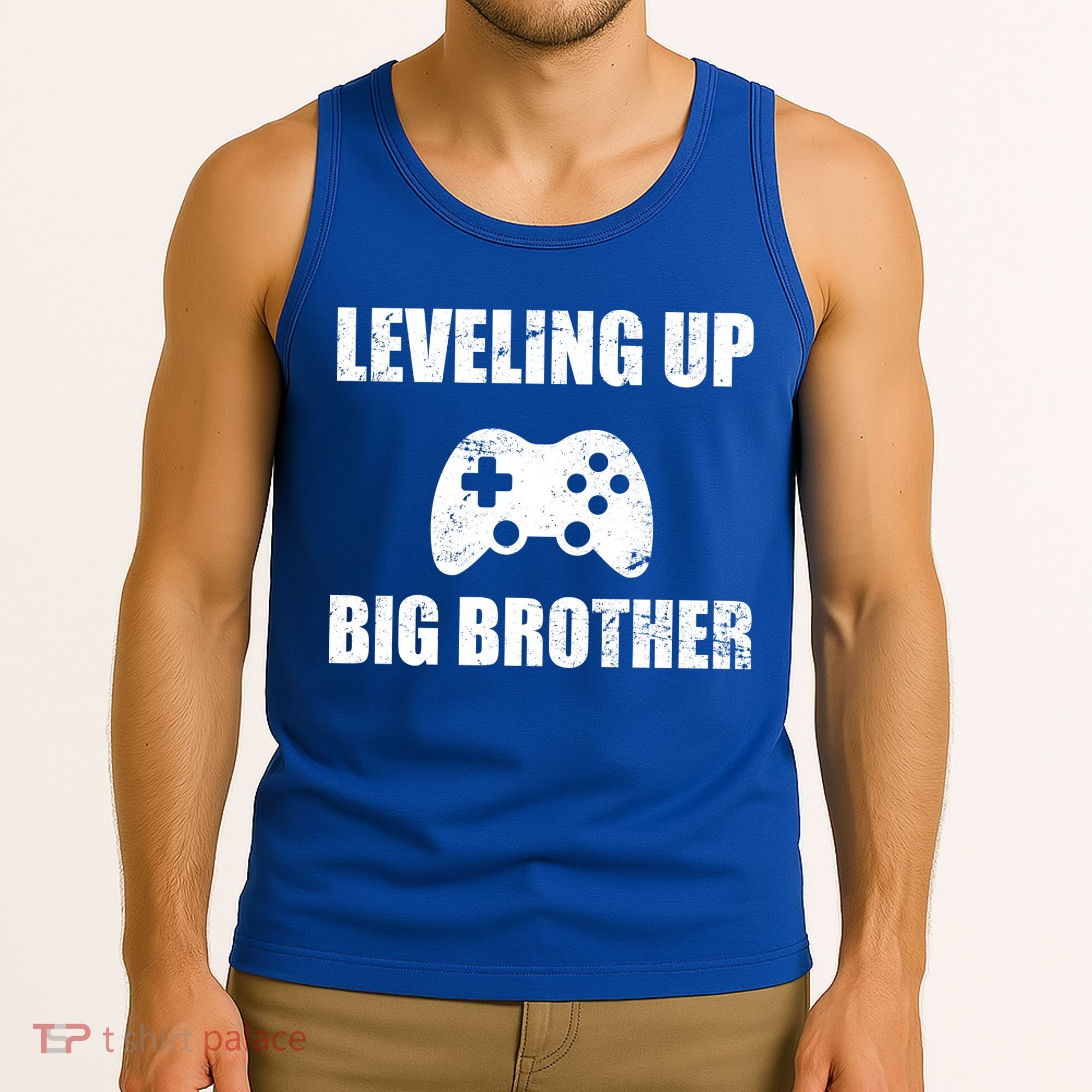 Leveling Up Big Brother Tank Top