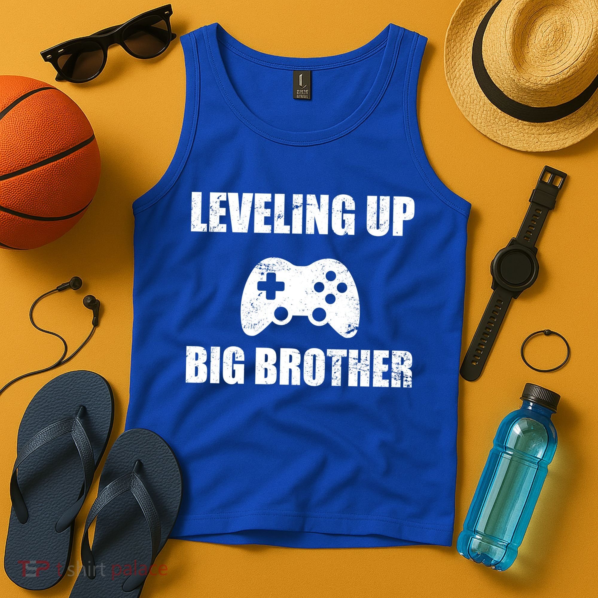 Leveling Up Big Brother Tank Top