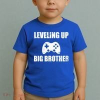 Leveling Up Big Brother Toddler T-Shirt thumb 2