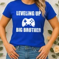 Leveling Up Big Brother Women's T-Shirt thumb 2