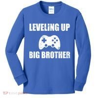 Leveling Up Big Brother Kids Long Sleeve Shirt thumb 0
