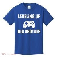 Leveling Up Big Brother Kids T-Shirt thumb 0