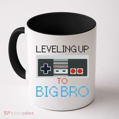 Leveling Up To Big Bro Coffee Mug