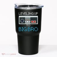 Leveling Up To Big Bro Tumbler thumb 0