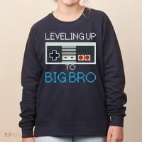 Leveling Up To Big Bro Women's Sweatshirt thumb 0